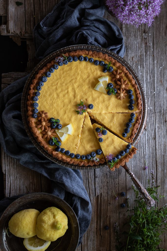 crostata crema limone